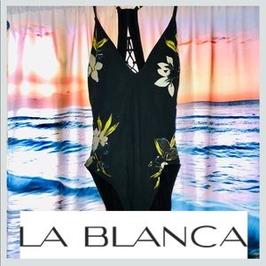💦 La Blanca One-piece Sz 14